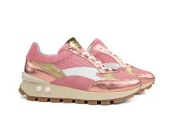 Sneakers^Floris van Bommel Sneakers Blokki 04.07 Orange
