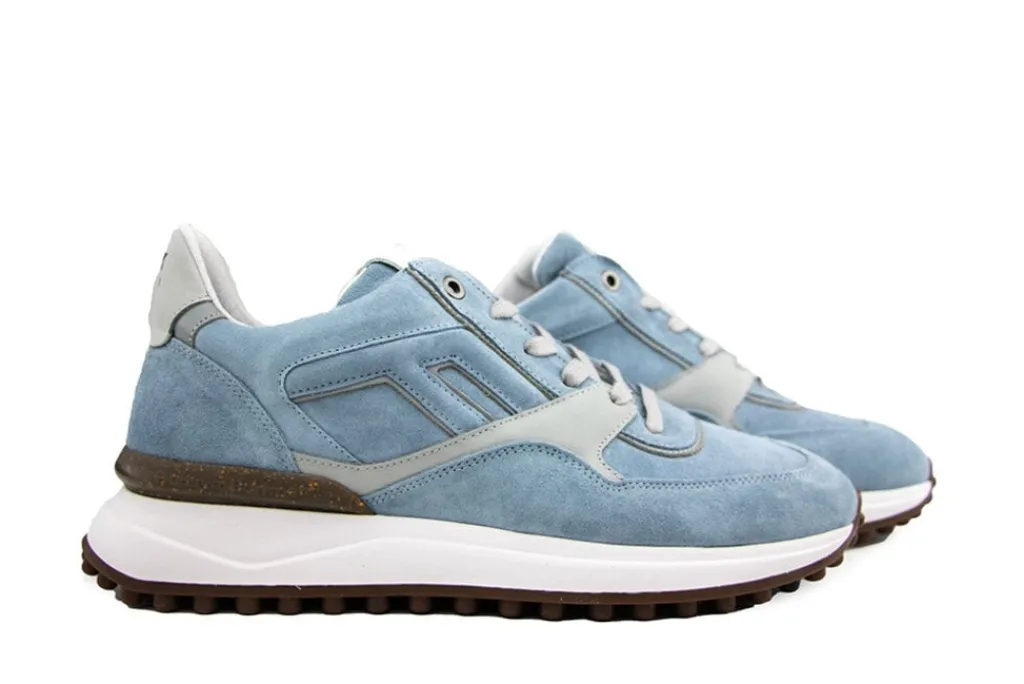 Sneakers^Floris van Bommel Sneakers Noppi 38.09 L.Blue