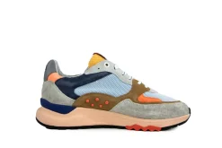 Sneakers^Floris van Bommel Sneakers De Treener 01.10 Orange