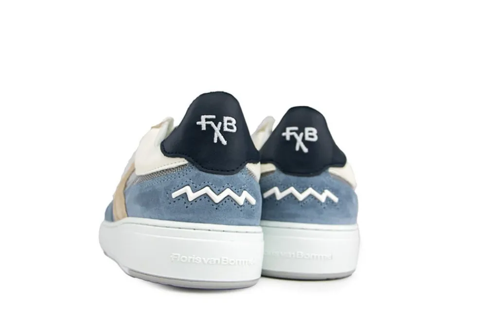 Sneakers^Floris van Bommel Sneakers De Kupster 08.01 L.Blue