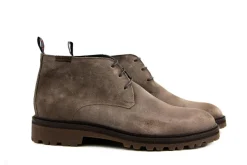 Veterboots En Bikerboot^Floris van Bommel Sturdi 01.21 Taupe