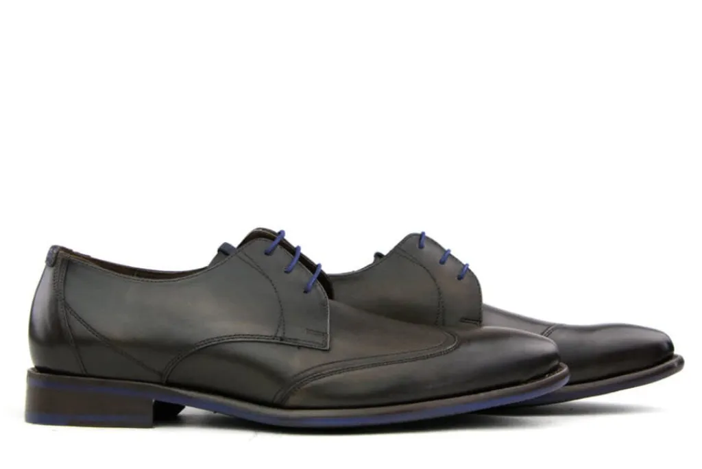 Veterschoenen | Nette Schoenen^Floris van Bommel Veterschoen Donkerbruin