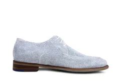 Nette Schoenen | Veterschoenen^Floris van Bommel Veterschoen De Stapper 50.04 L.Blue