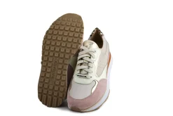 Sneakers | Wijdte K^Footnotes Sneaker Esme Beige Calf Combi