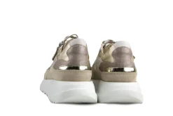 Sneakers | Wijdte H^Footnotes Sneaker Saar Chevreau Luxe Gold
