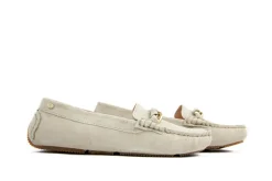 Mocassins | Loafers / Instappers^Fred de la Bretoniere Moccassins Beige Suede