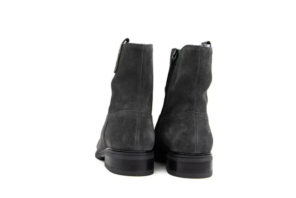 Enkellaarzen^Gabor Enkellaars Dark Grey Suede