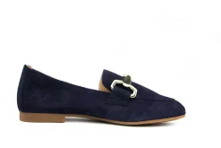 Loafers / Instappers^Gabor Loafer Bit Atlantik Gold Suede