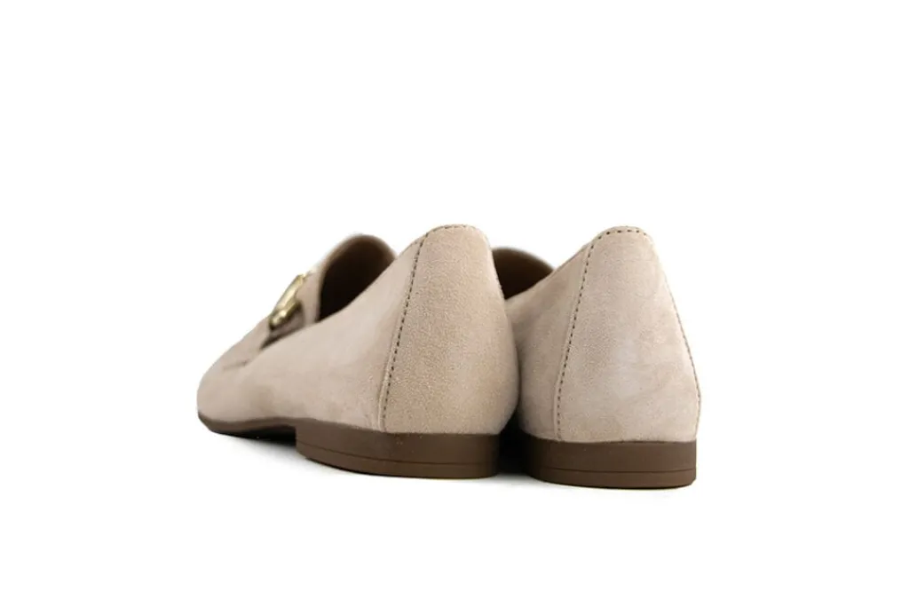 Loafers / Instappers^Gabor Loafer Bit Oak Gold Suede