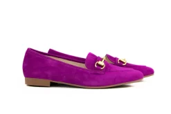 Instappers | Loafers / Instappers^Gabor Loafer Bit Orchidee Paars Suede