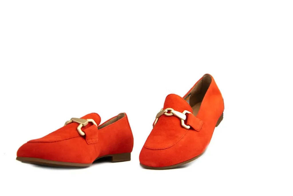 Instappers | Loafers / Instappers^Gabor Loafer Bit Pumpkin Gold