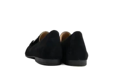 Instappers | Loafers / Instappers^Gabor Loafer Bit Schwarz Altsilber Suede