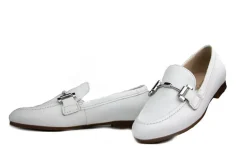 Mocassins | Loafers / Instappers^Gabor Loafer Bit Weiss Cervo
