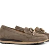 Instappers | Loafers / Instappers^Gabor Loafer Ketting  Mohair Suede