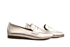 Instappers | Loafers / Instappers^Gabor Loafer Puder Satin Metallic