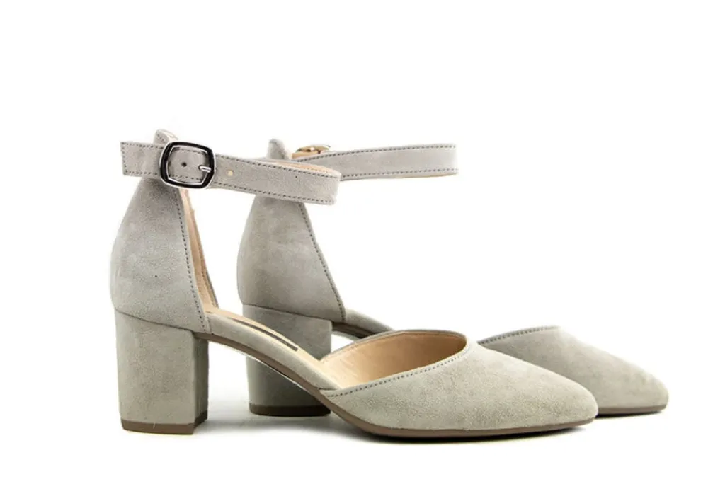 Pumps^Gabor Pump met Band Visone Suede