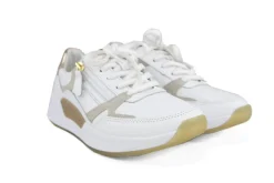 Sneakers^Gabor Rolling Soft Sneaker Weiss Oasi Platino
