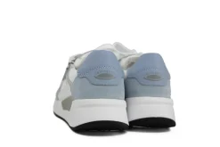 Sneakers^Gabor Rolling Soft Sneaker Weiss Lagune Silber