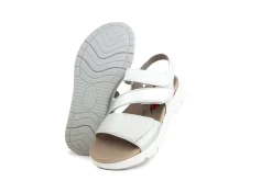 Sandalen | Sandalen En Slippers^Gabor Rollingsoft Sandaal Silber Weiss