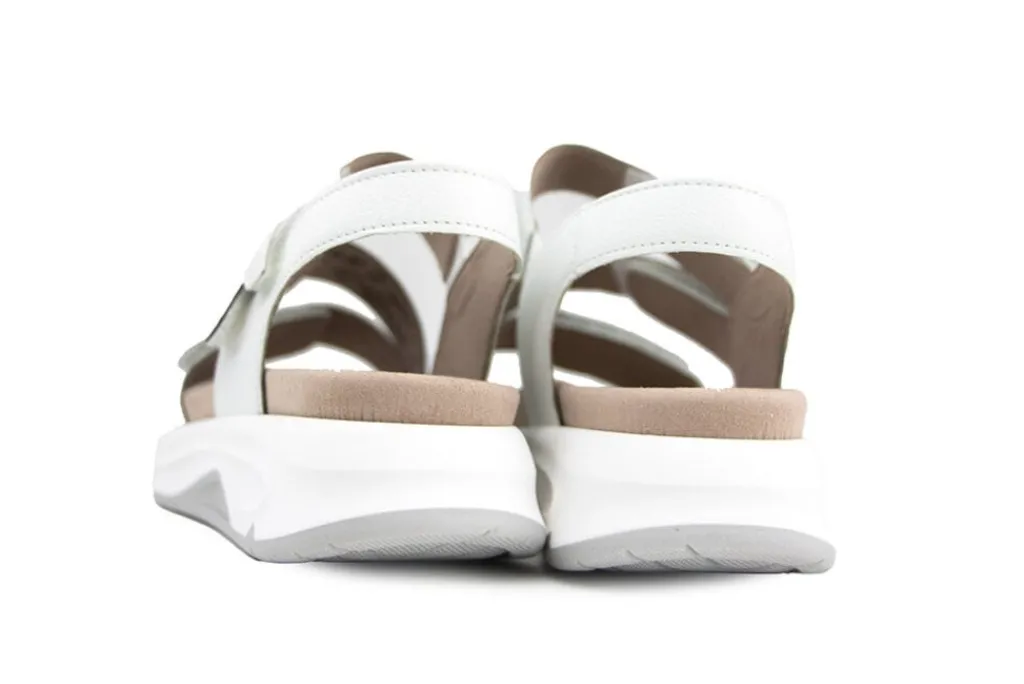 Sandalen | Sandalen En Slippers^Gabor Rollingsoft Sandaal Silber Weiss