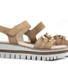 Sandalen | Sandalen En Slippers^Gabor Sandaal Ketting Caramel Suede