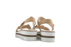 Sandalen | Sandalen En Slippers^Gabor Sandaal Ketting Caramel Suede