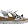 Sandalen | Sandalen En Slippers^Gabor Sandaal Lamina Silber Gold
