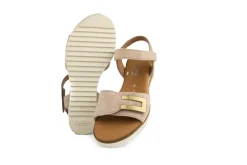 Sandalen En Slippers | Wijdte G^Gabor Sandaal Sand Suede Bast