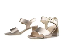 Sandalen En Slippers | Sandalen^Gabor Sandaal Satin Metallic Puder
