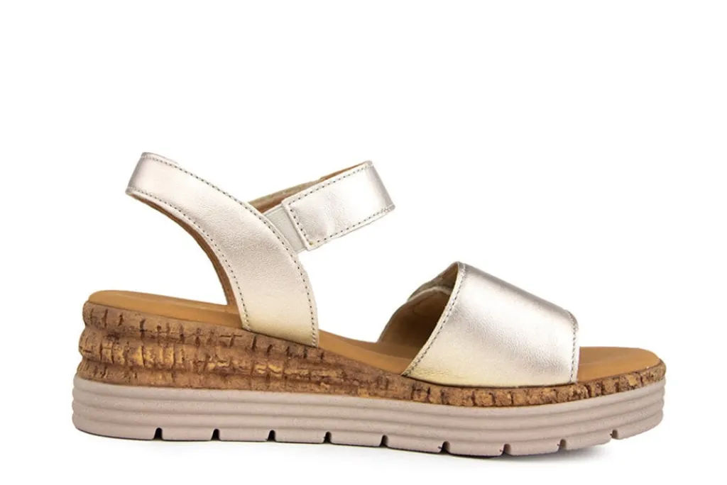Sandalen | Sandalen En Slippers^Gabor Sandaal Satin Puder Gold