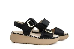 Sandalen | Sandalen En Slippers^Gabor Sandaal Schwarz Nappa
