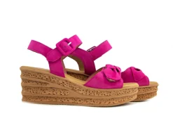 Sandalen | Sandalen En Slippers^Gabor Sandaal Sleehak Pink Suede