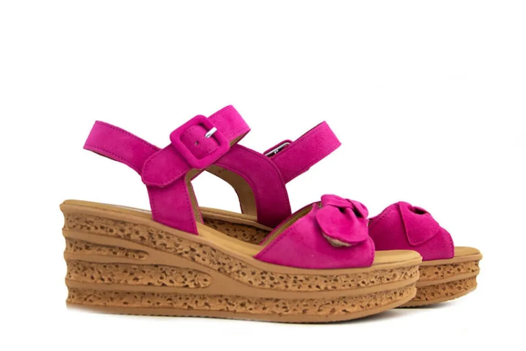 Sandalen | Sandalen En Slippers^Gabor Sandaal Sleehak Pink Suede