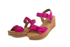 Sandalen | Sandalen En Slippers^Gabor Sandaal Sleehak Pink Suede