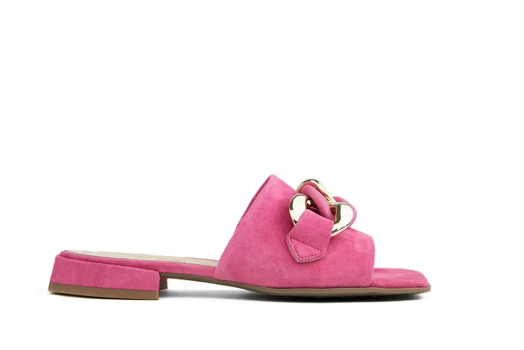 Slippers | Sandalen En Slippers^Gabor Slipper Ketting Camelia Suede