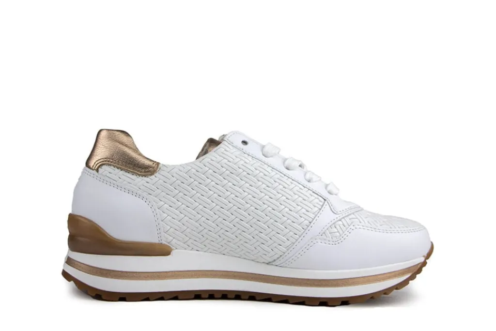 Sneakers^Gabor Sneaker Twist Weiss Platino