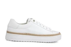 Sneakers^Gabor Sneaker Weiss Nappa Jute
