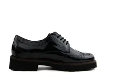 Veterschoenen^Gabor Veter Schwarz Nappalack
