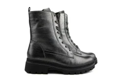 Veterboots En Bikerboots^Gabor Veterboot Anthazit Cervo Metal