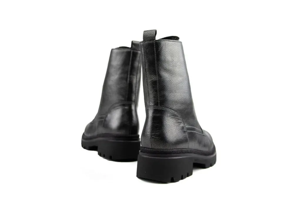Veterboots En Bikerboots^Gabor Veterboot Anthazit Cervo Metal