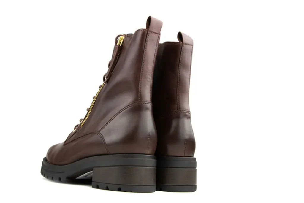 Veterboots En Bikerboots^Gabor Veterboot Rits Sattel Gold