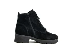 Veterboots En Bikerboots^Gabor Veterboot Schwarz Suede