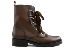 Veterboots En Bikerboots^Gabor Veterboots Bruin Sattel Nappa Roma