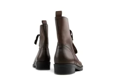 Veterboots En Bikerboots^Gabor Veterboots Bruin Sattel Nappa Roma