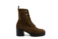 Veterboots En Bikerboots^Gabor Veterboots Cognac Dreamvelour