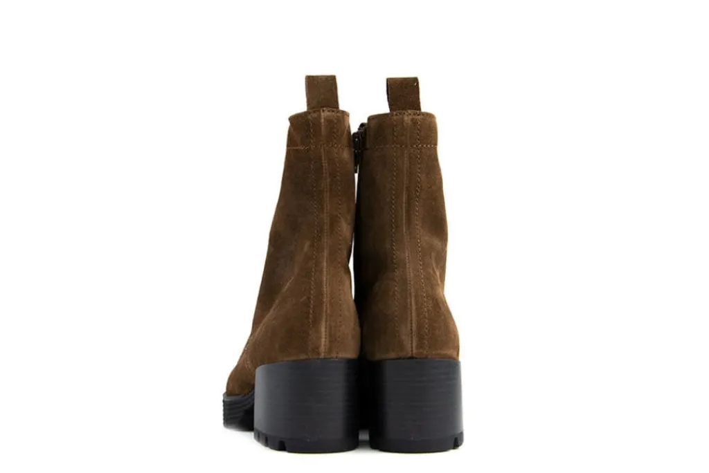 Veterboots En Bikerboots^Gabor Veterboots Cognac Dreamvelour