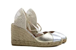 Espadrilles^Gaimo Espadrille Yasmin Odin Silver Gold