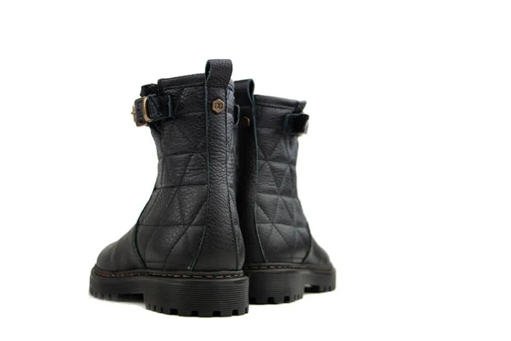 Veterboots En Bikerboots^GIGA Bikerboot Black Torello