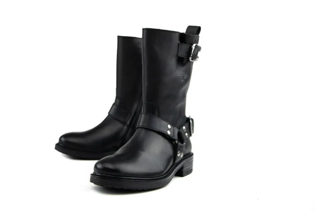 Veterboots En Bikerboots^GIGA Bikerboot Tramonto Black