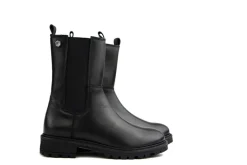 Veterboots En Bikerboots^GIGA Chelsea Boot Nero Crust